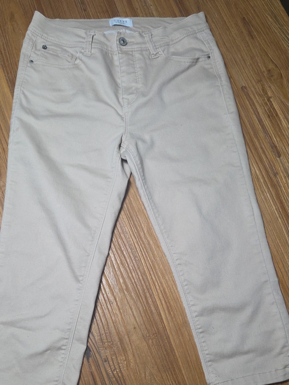 Men's Casual Straight-Leg Pants in Light Beige